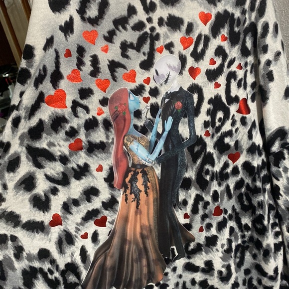 French laundry 5% spandex Jack & Sally cardigan 2X+CROCS Platforms sz9 - Picture 4 of 17